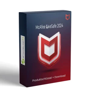 McAfee LiveSafe – 1 Jahr / Unbegrenzte Geräte