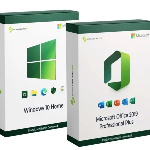 Microsoft Office 2019 Professional Plus & Windows 10 Home (Bundle)