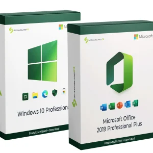 Microsoft Office 2019 Professional Plus & Windows 10 Professional (Bundle)